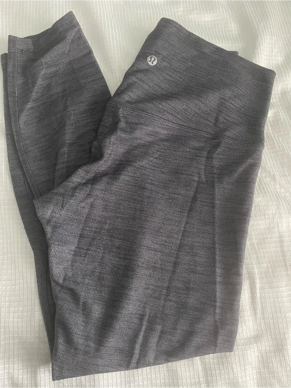 lululemon athletica Women's Heathered Charcoal Leggings